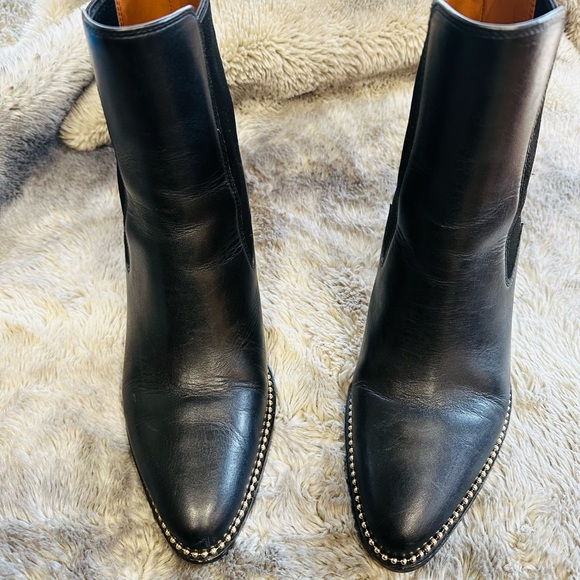 Coach Black and Gold  Ankle Boots - Picture 5 of 6